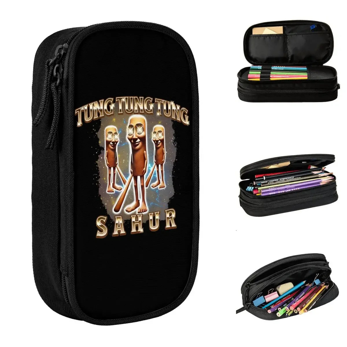 Tung Tung Tung Sahur - Italian Brainrot Meme Pencil Cases Classic Pen Holder Bag Student Large Storage School Pencil Box
Tung Tung Tung Sahur - Italian Brainrot Meme Pencil Cases Classic Pen Holder Bag Student Large Storage School Pencil Box