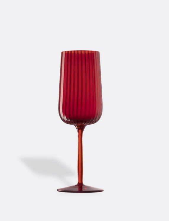 'Gigolo' white wine glass, rigadin red
'Gigolo' white wine glass, rigadin red