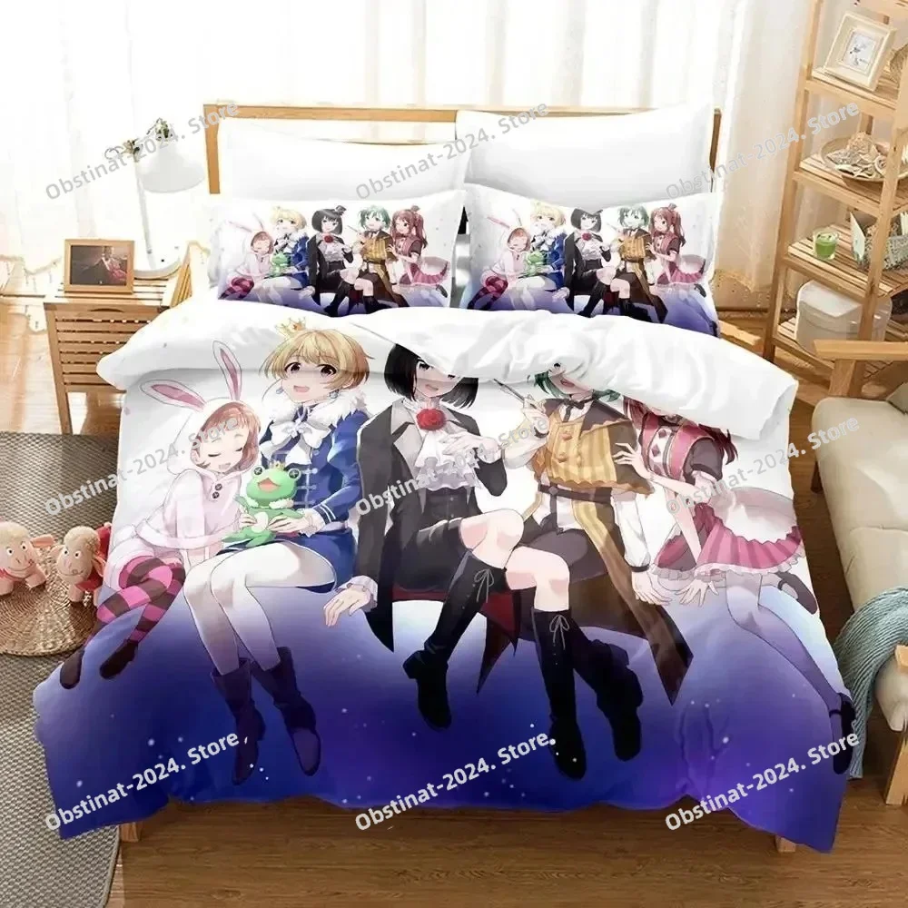 Anime Idolmaster SideM Bedding Set Duvet Cover Bed Set Quilt Cover Pillowcase Comforter king Queen Size Boys Adult Bedding Set
Anime Idolmaster SideM Bedding Set Duvet Cover Bed Set Quilt Cover Pillowcase Comforter king Queen Size Boys Adult Bedding Set