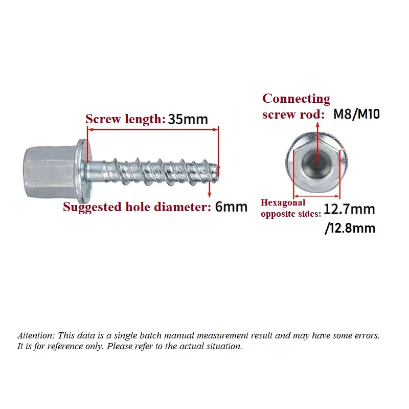 Guangluo M8 M10 Carbon Steel Galvanized Self-tapping Hexagonal Screws Ceiling Anchor Bolt Concrete Cement Self-cutting Screw
Guangluo M8 M10 Carbon Steel Galvanized Self-tapping Hexagonal Screws Ceiling Anchor Bolt Concrete Cement Self-cutting Screw