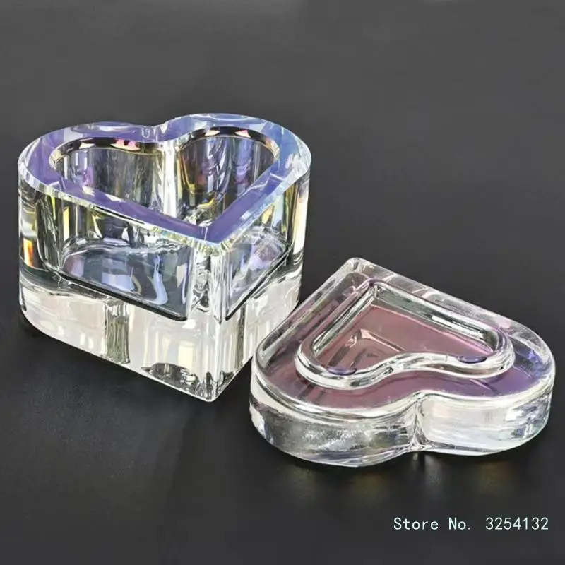 Crystal Glass Nail Cups with Lids Dish Bowl Plate Pen Wash Cup Acrylic Heart-Shaped Container Equipment Tool Accessories
Crystal Glass Nail Cups with Lids Dish Bowl Plate Pen Wash Cup Acrylic Heart-Shaped Container Equipment Tool Accessories