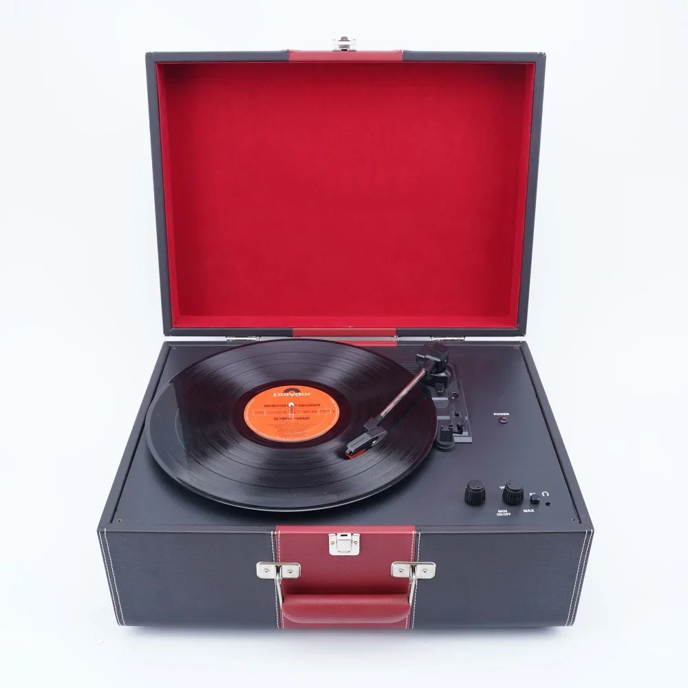 2025 Hot 3 Speed Vinyl Record Player Gramophone Turntable Player With Stereo Speakers
2025 Hot 3 Speed Vinyl Record Player Gramophone Turntable Player With Stereo Speakers