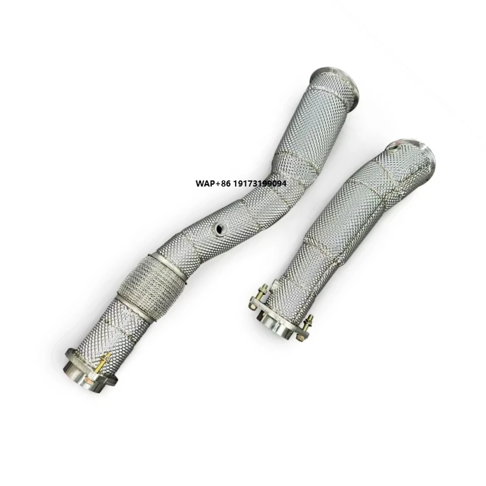 Custom Sports Catalytic Converter for M3 M4 F80 F82 3.0T 2014-2019 Stainless Steel Insulated Downpipe Racing Upgrade
Custom Sports Catalytic Converter for M3 M4 F80 F82 3.0T 2014-2019 Stainless Steel Insulated Downpipe Racing Upgrade
