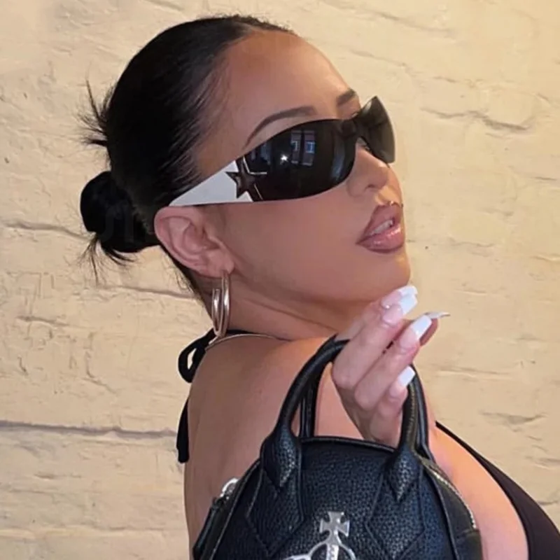 Vintage Moto Glasses 2000's Shades Eyewear Glasses Punk One Piece Sunglasses Goggle UV400 Visor Очки Female Wrap Around Goggles
Vintage Moto Glasses 2000's Shades Eyewear Glasses Punk One Piece Sunglasses Goggle UV400 Visor Очки Female Wrap Around Goggles