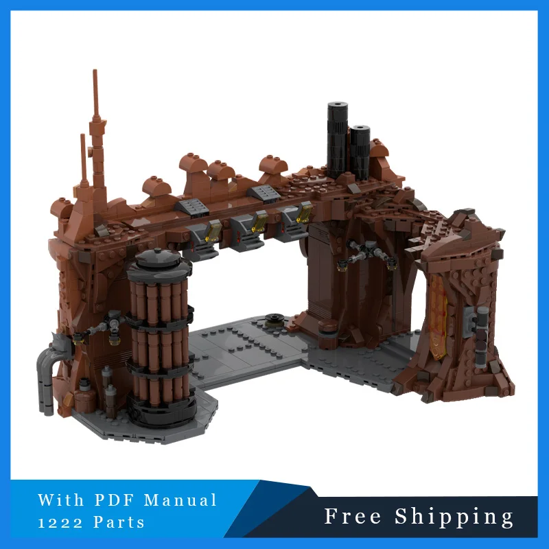 1222 Parts Battlefield Series Brown Exquisite Hangar Building Blocks Model For Adult Kid DIY Assembly Display Toy Festival Gifts
1222 Parts Battlefield Series Brown Exquisite Hangar Building Blocks Model For Adult Kid DIY Assembly Display Toy Festival Gifts