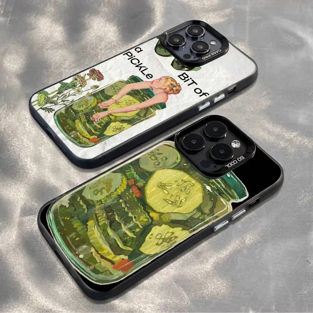 Vintage Pickle Enthusiast Funny Phone Case For iPhone 16,15,14,13,12,11,Mini,Pro,MAX,plus,Black Matte Shockproof Cover
Vintage Pickle Enthusiast Funny Phone Case For iPhone 16,15,14,13,12,11,Mini,Pro,MAX,plus,Black Matte Shockproof Cover