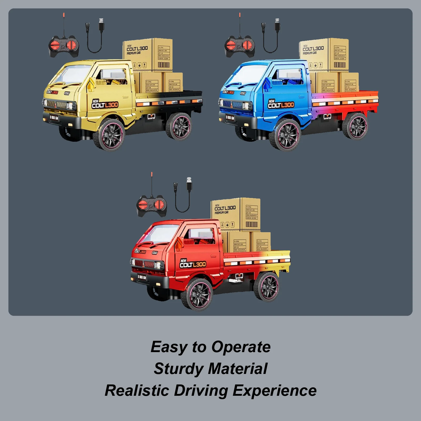 Remote Control Truck Play Vehicle With Light And Sound Trucks For Boys For Indoor Outdoor Play Race Park Backyard Christmas
Remote Control Truck Play Vehicle With Light And Sound Trucks For Boys For Indoor Outdoor Play Race Park Backyard Christmas