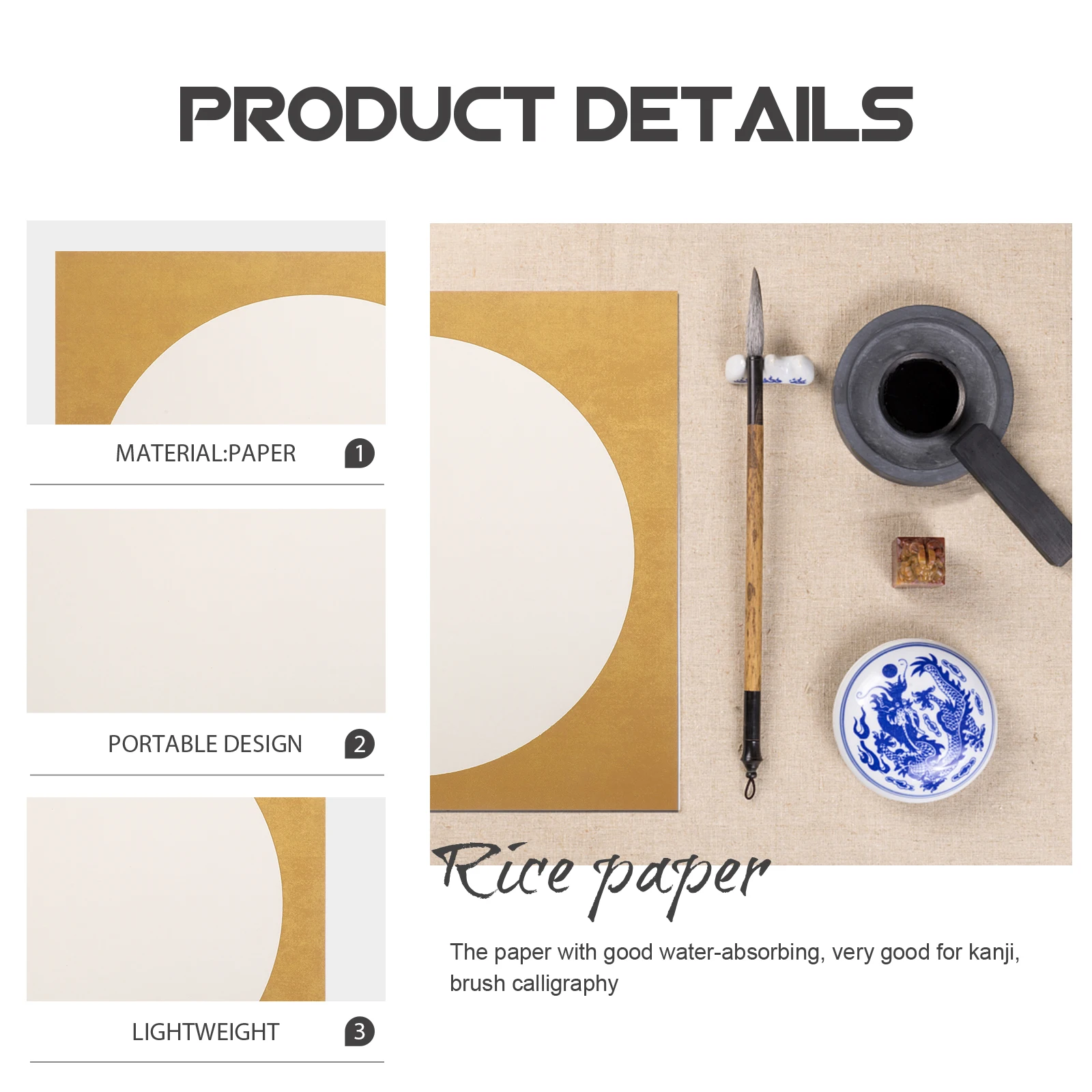 10 Sheets Rice Paper Crafts Art Vintage Watercolor Writing Calligraphy Chinese Drawing Painting Professional Daily Use
10 Sheets Rice Paper Crafts Art Vintage Watercolor Writing Calligraphy Chinese Drawing Painting Professional Daily Use