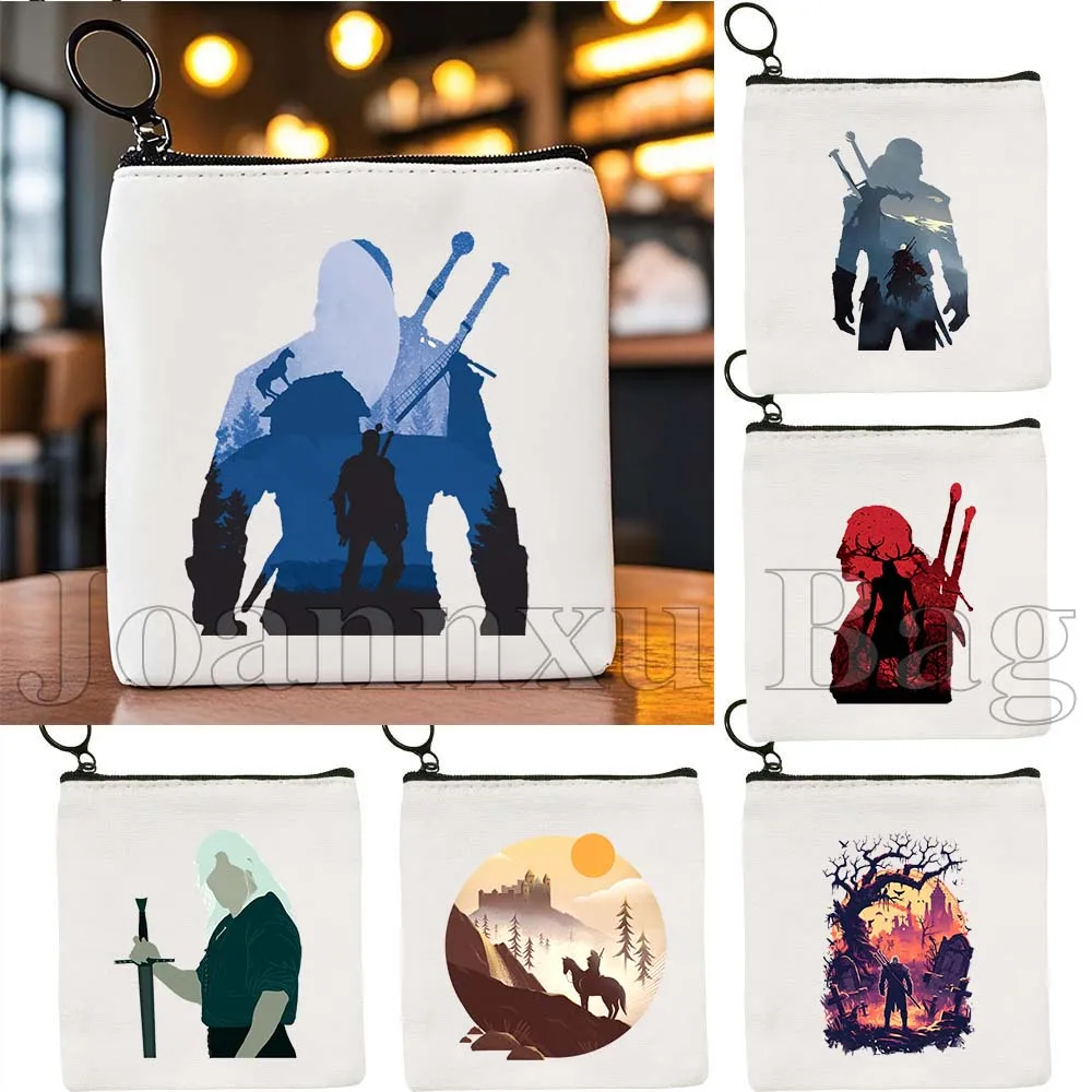 The Wild Hunt Geralt Fan Gifts Canvas Coin Purse Bag Small Square Bag Key Witcher Lipstick Travel Storage Card Bag Wallet Pouch
The Wild Hunt Geralt Fan Gifts Canvas Coin Purse Bag Small Square Bag Key Witcher Lipstick Travel Storage Card Bag Wallet Pouch
