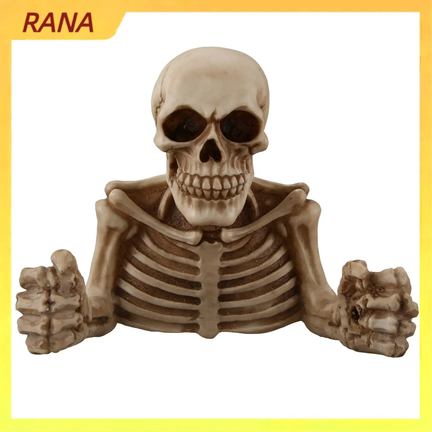 RANA Creative Skull Toilet Paper Holder Wall Mounted Toilet Paper Storage Box Bathroom Storage Box
RANA Creative Skull Toilet Paper Holder Wall Mounted Toilet Paper Storage Box Bathroom Storage Box
