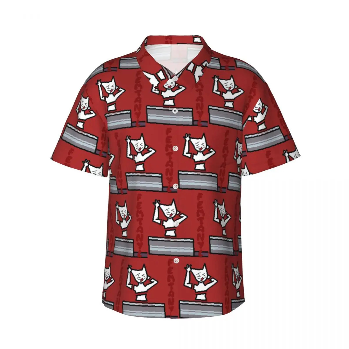 Femtanyl Sliced Token Men's Shirts Hawaiian Short Sleeve Shirt Casual Button Tops for Summer Beach
Femtanyl Sliced Token Men's Shirts Hawaiian Short Sleeve Shirt Casual Button Tops for Summer Beach