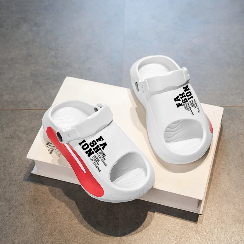 A pair of children's summer sandals, made of soft material, suitable for outdoor wear. ZZ-270EVA-2
A pair of children's summer sandals, made of soft material, suitable for outdoor wear. ZZ-270EVA-2