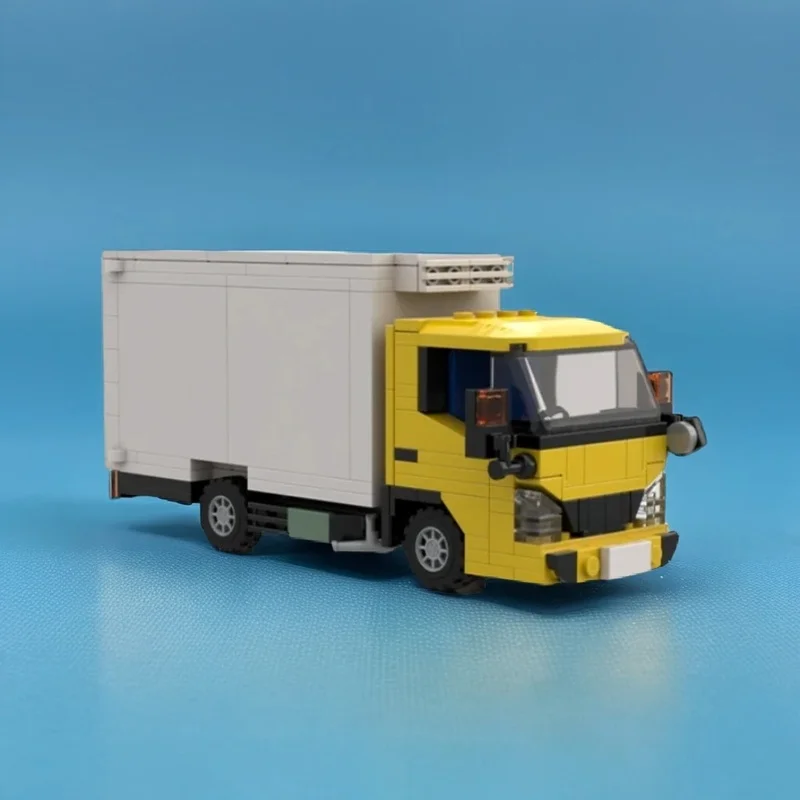 249PCS MOC Creative Model Mitsubishi Fuso Canter Fe 71 L Custom Building Blocks DIY Ideas Assembly Display Gift Collection Set
249PCS MOC Creative Model Mitsubishi Fuso Canter Fe 71 L Custom Building Blocks DIY Ideas Assembly Display Gift Collection Set