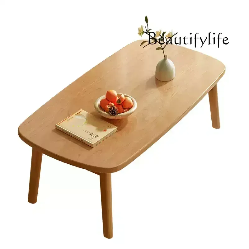 A Light luxury solid wood coffee table household simple small apartment designer style fashion simple high sense
A Light luxury solid wood coffee table household simple small apartment designer style fashion simple high sense