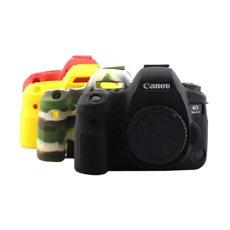 Soft Silicon Sleeve Armor Skin Case Body Cover Protector for Canon EOS 6D2 6DII 6D Mark ii DSLR Camera Protective Video Bag
Soft Silicon Sleeve Armor Skin Case Body Cover Protector for Canon EOS 6D2 6DII 6D Mark ii DSLR Camera Protective Video Bag