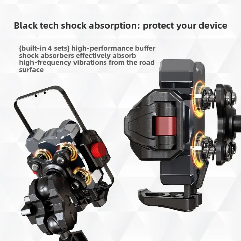 New Anti Vibration Phone Mount for Electric Scooter Motorcycle Bike Anti Shake Vibration Dampener Shockproof Handlebar
New Anti Vibration Phone Mount for Electric Scooter Motorcycle Bike Anti Shake Vibration Dampener Shockproof Handlebar