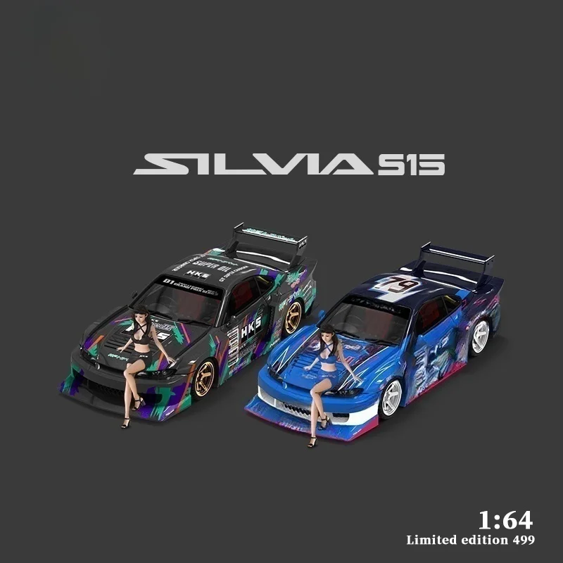 TIME MICRO 1:64 S15-HKS Painting Alloy Car Model Model Car Collection& Display& Gift
TIME MICRO 1:64 S15-HKS Painting Alloy Car Model Model Car Collection& Display& Gift 