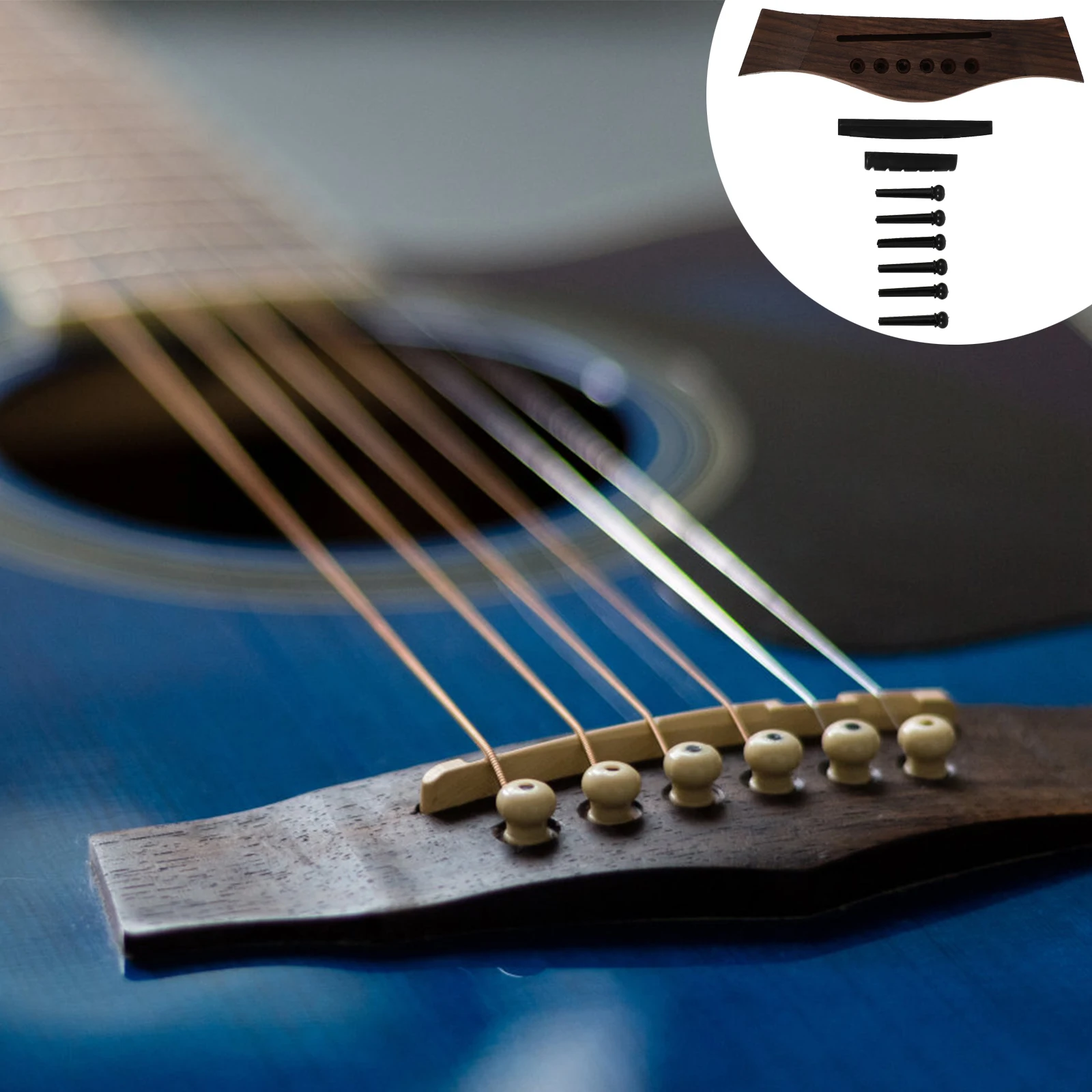 Guitar Accessory Set Bridge Needles Acoustic Pegs Pin Saddle Nut Parts Bone and
Guitar Accessory Set Bridge Needles Acoustic Pegs Pin Saddle Nut Parts Bone and