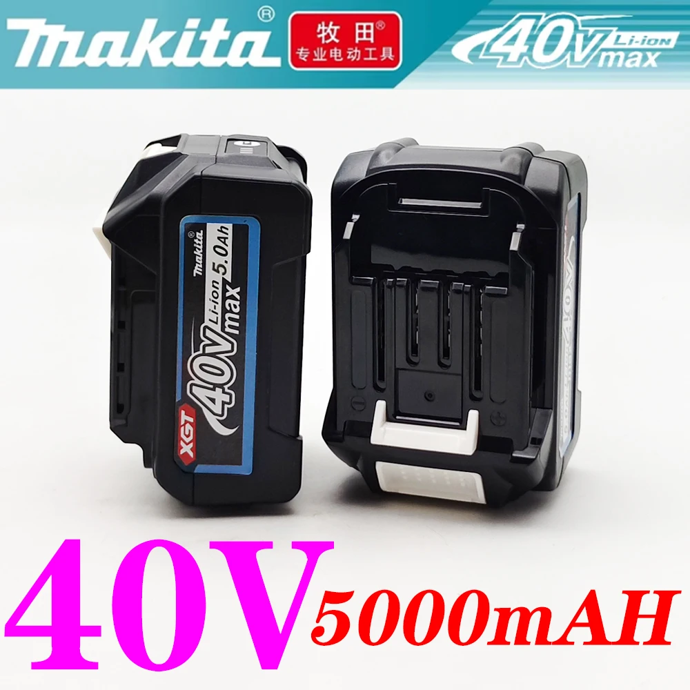 Makita 40V MAX XGT Lithium Ion Battery 5000mAh Original Battery BL4020 BL4025 BL4040 BL4050 BL4080 Power Tool
Makita 40V MAX XGT Lithium Ion Battery 5000mAh Original Battery BL4020 BL4025 BL4040 BL4050 BL4080 Power Tool