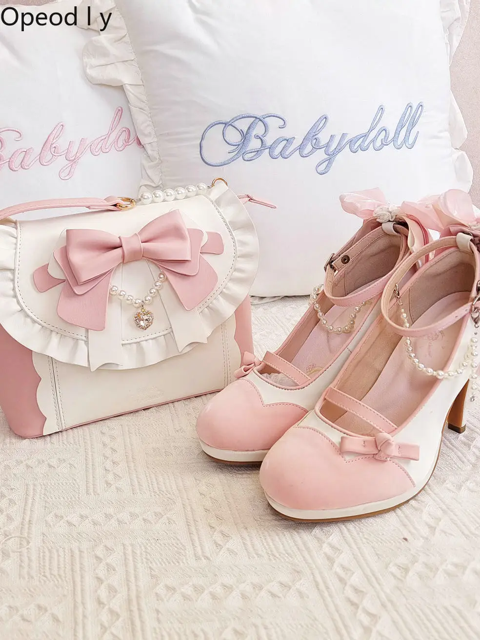 Sweet Girl Cla Series Elegant Oblique Span Bag Original Japanese Cute Bow Heavy Temperament Princess Shoulder Bag 2026 New
Sweet Girl Cla Series Elegant Oblique Span Bag Original Japanese Cute Bow Heavy Temperament Princess Shoulder Bag 2026 New