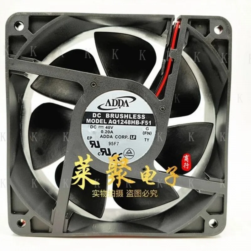 C FOR ADDA AQ1248HB-F51 DC48V 0.20A IP68 2-Pin Waterproof Cooling Fan
C FOR ADDA AQ1248HB-F51 DC48V 0.20A IP68 2-Pin Waterproof Cooling Fan