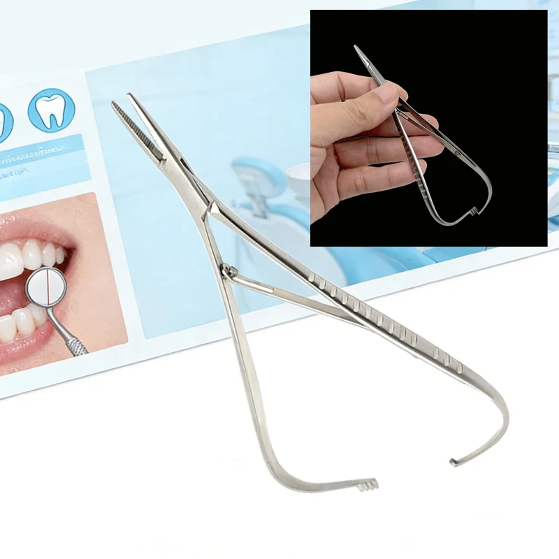 5pcs Orthodontic Mathieu Forceps Elastic Placement Holder Extra Fine Beak Ligation Ring Ligature Tie Dental Instruments
5pcs Orthodontic Mathieu Forceps Elastic Placement Holder Extra Fine Beak Ligation Ring Ligature Tie Dental Instruments