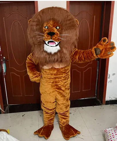 New Adult Hot Sale Foam Cute Halloween brown lion Cartoon Mascot Costume Plush Christmas Fancy Dress Halloween Mascot Costume
New Adult Hot Sale Foam Cute Halloween brown lion Cartoon Mascot Costume Plush Christmas Fancy Dress Halloween Mascot Costume