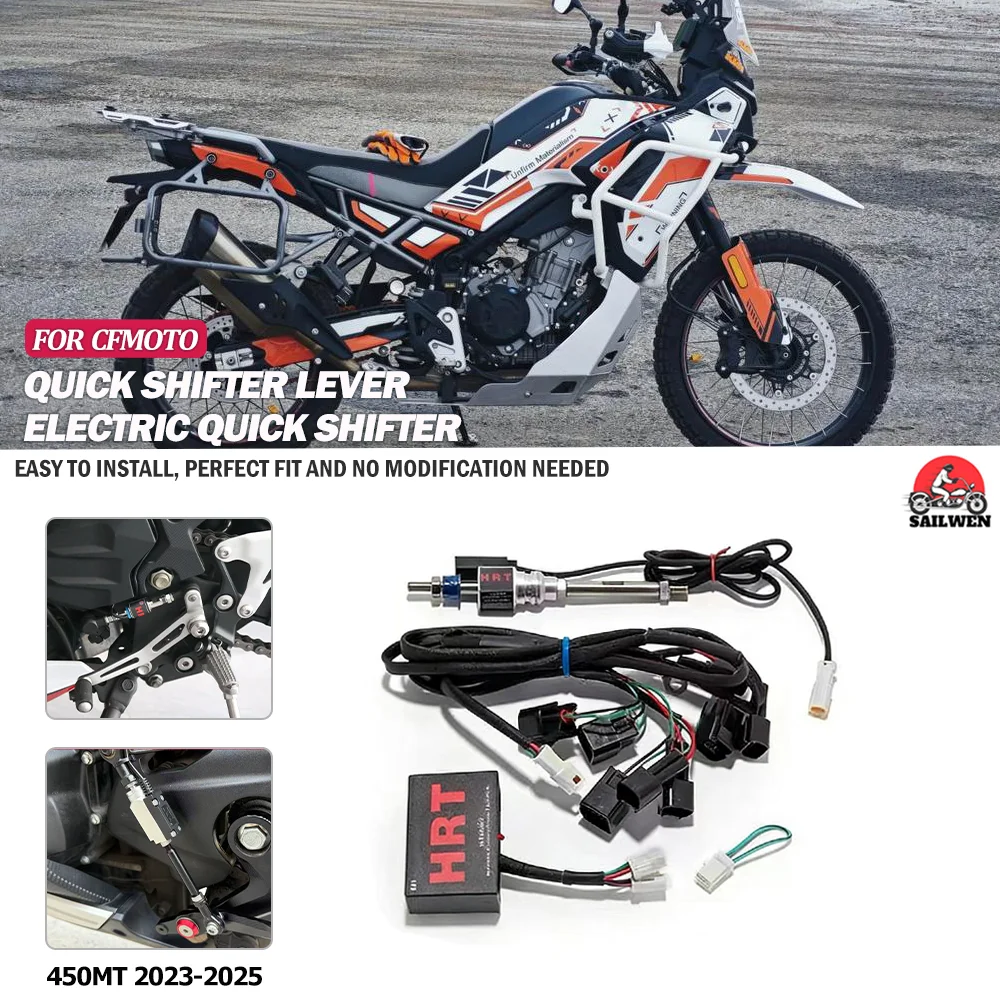 For cfmoto 450mt CFMOTO 450MT 2023-2025 one-way/two-way quick shift lever gear shifter quick transmission
For cfmoto 450mt CFMOTO 450MT 2023-2025 one-way/two-way quick shift lever gear shifter quick transmission