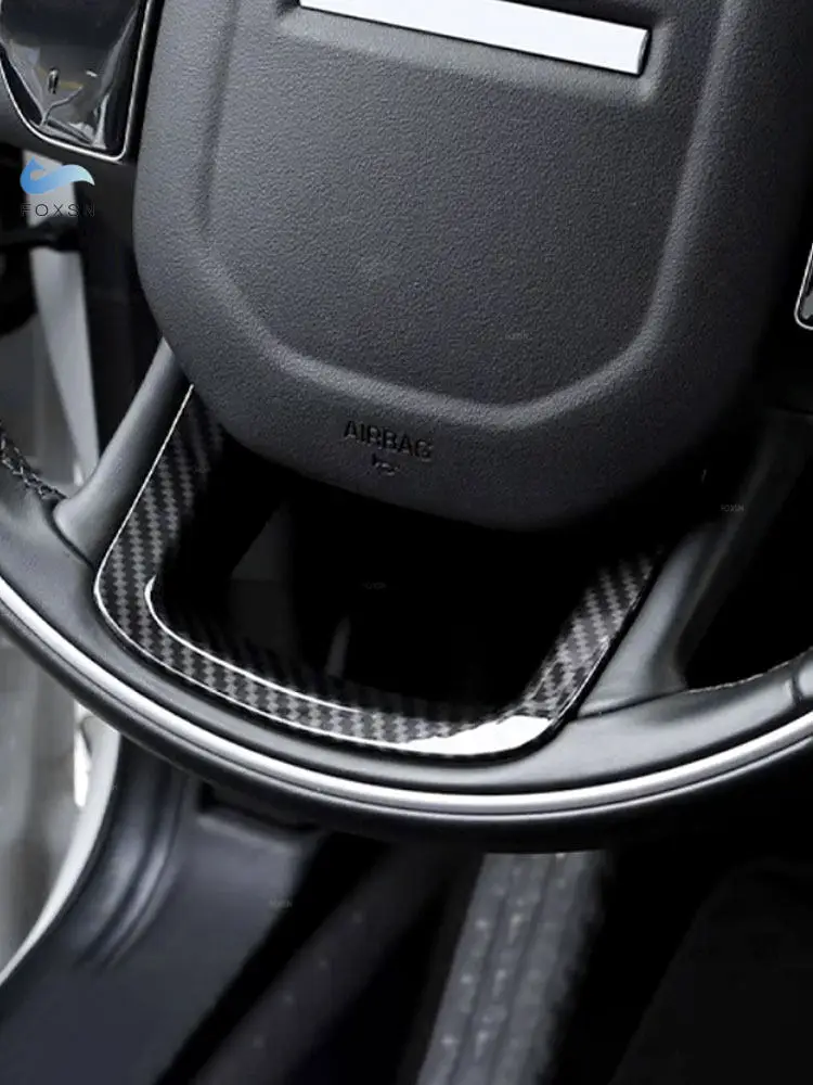 Car Carbon Fiber Steering Wheel U-shaped Frame Decoration Cover Trim For Land Rover Range Rover Evoque Velar Discover Sport
Car Carbon Fiber Steering Wheel U-shaped Frame Decoration Cover Trim For Land Rover Range Rover Evoque Velar Discover Sport
