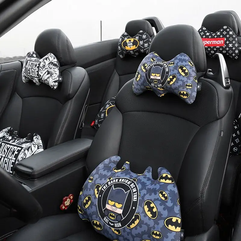 BeastKingdom Car Headrest Personalized Fashion Fabric Batman Neck Pillow, Creative Comfortable and Soft Car Cushion holiday gift
BeastKingdom Car Headrest Personalized Fashion Fabric Batman Neck Pillow, Creative Comfortable and Soft Car Cushion holiday gift