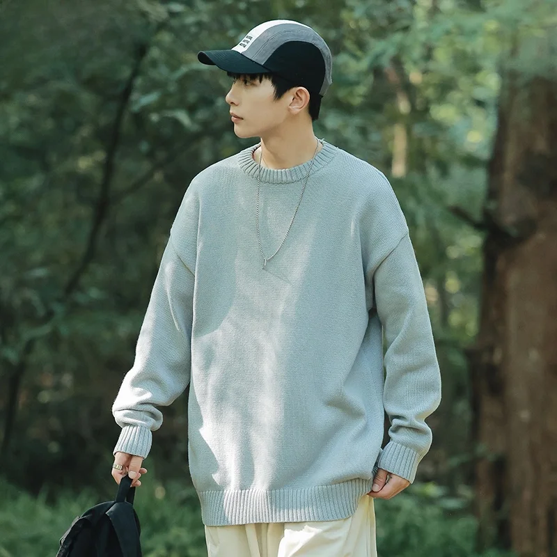 Wassup Nuraya мужской свободный повседневный вязаный свитер однотонный зимний теплый полиэфирное волокно молодежный модный базовый свитер
Wassup Nuraya мужской свободный повседневный вязаный свитер однотонный зимний теплый полиэфирное волокно молодежный модный базовый свитер