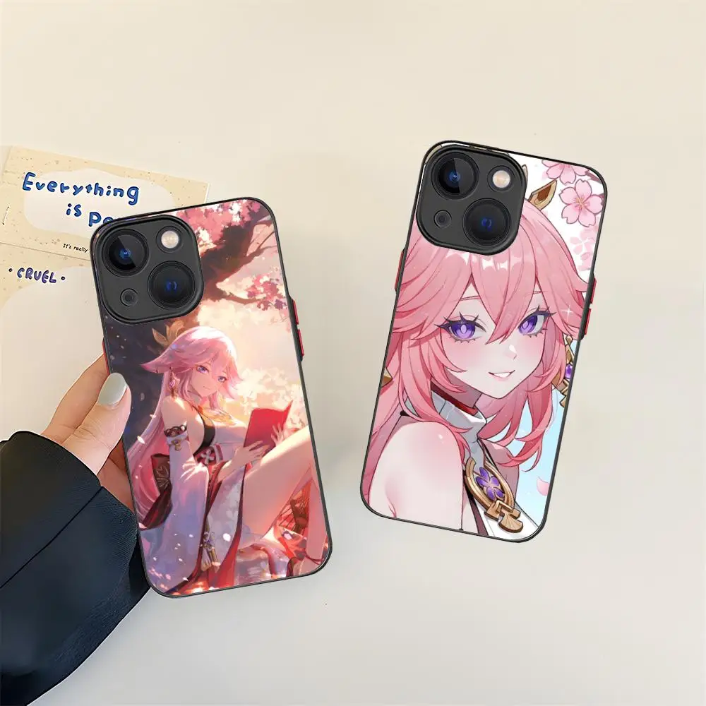 Game GI Miko Silicone Mobile Phone Case for iPhone 17 16 15 14 13 12 11 X XR XS 8 7 Air Pro Max Plus Mini Colorful Cover
Game GI Miko Silicone Mobile Phone Case for iPhone 17 16 15 14 13 12 11 X XR XS 8 7 Air Pro Max Plus Mini Colorful Cover