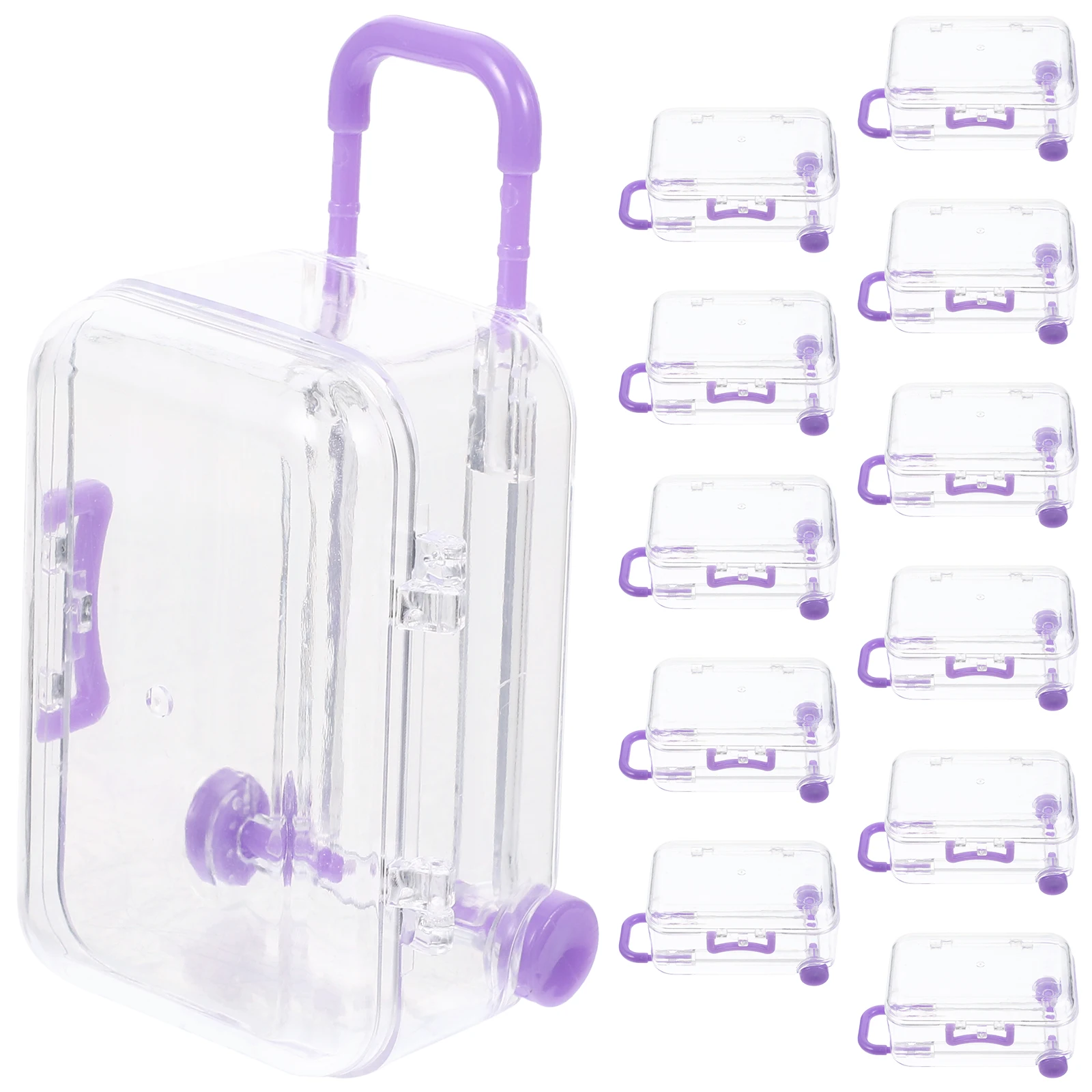 12 Pcs Trolley Case Wedding Candies Box Gift Boxes Mini Suitcase Decor Small Luggage for Party Favors Baby Travel Packing NEW
12 Pcs Trolley Case Wedding Candies Box Gift Boxes Mini Suitcase Decor Small Luggage for Party Favors Baby Travel Packing NEW