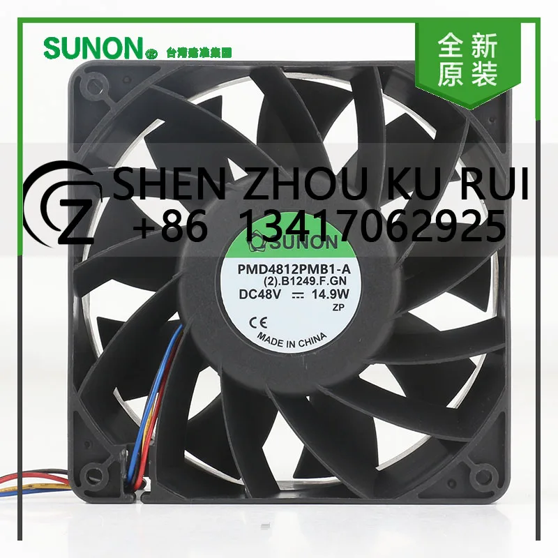Original Sunon 5V 12V 24V DC48V 14.9W AC EC 12038 120X120X38MM 12CM PWM converter Power Mute four-wire PMD4812PMB1-A cooling fan
Original Sunon 5V 12V 24V DC48V 14.9W AC EC 12038 120X120X38MM 12CM PWM converter Power Mute four-wire PMD4812PMB1-A cooling fan
