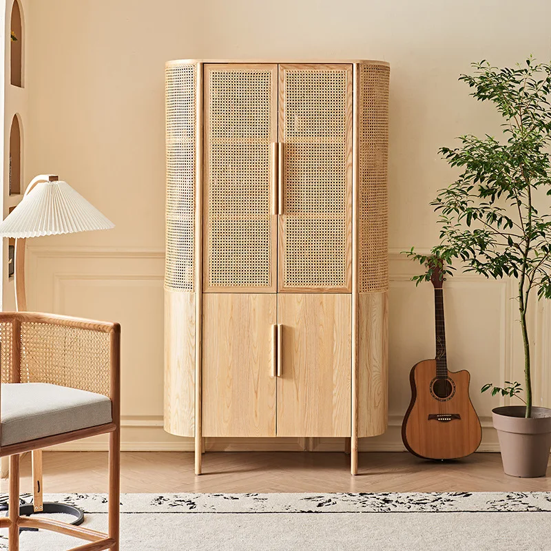Ash Wood Rattan Living Room Cabinets Nordic Solid Wood Door Display Living Room Cabinets Multi-layer Storage Furniture Kast JTL
Ash Wood Rattan Living Room Cabinets Nordic Solid Wood Door Display Living Room Cabinets Multi-layer Storage Furniture Kast JTL
