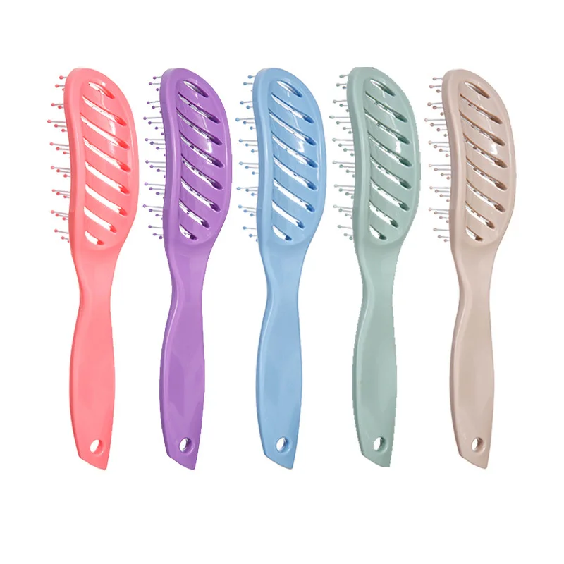 1pc Portable Hollow Out Arc-shaped Comb Detangling Wide Teeth Hair Combs Scalp Massager Anti-staticHousehold Styling Hair Brush
1pc Portable Hollow Out Arc-shaped Comb Detangling Wide Teeth Hair Combs Scalp Massager Anti-staticHousehold Styling Hair Brush