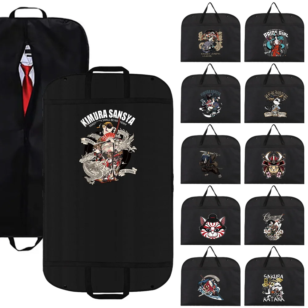 Hanging Clothes Dust Cover Samurai Print Dress Suit Coat Storage Bag Garment Bags Organizer Wardrobe Hanging Clothing Organizers
Hanging Clothes Dust Cover Samurai Print Dress Suit Coat Storage Bag Garment Bags Organizer Wardrobe Hanging Clothing Organizers