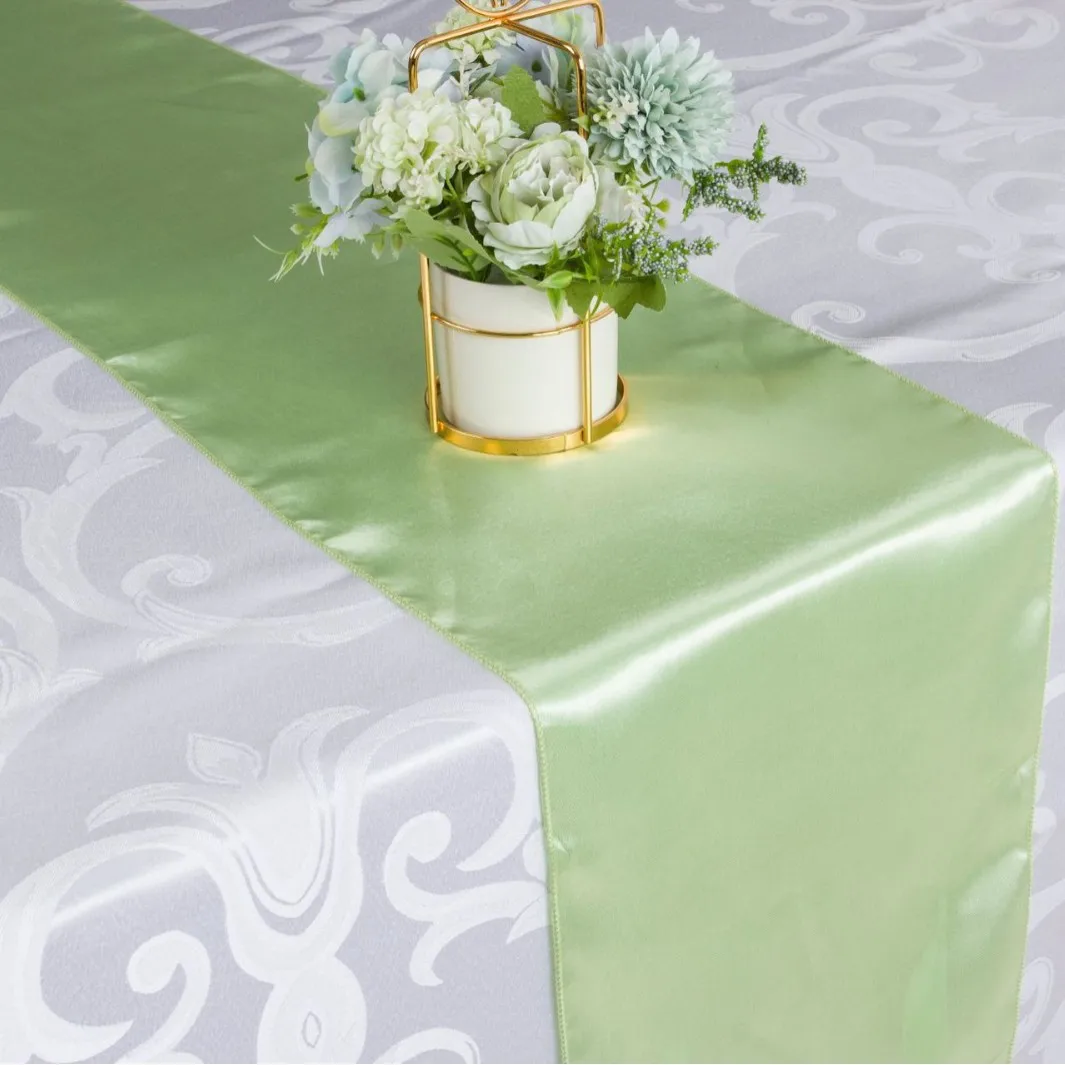 30x 275cm Solid Color Satin Satin Table Runner High Density Lock Edge Wedding Decoration Satin Coffee Table Table Mat Holiday Ta
30x 275cm Solid Color Satin Satin Table Runner High Density Lock Edge Wedding Decoration Satin Coffee Table Table Mat Holiday Ta