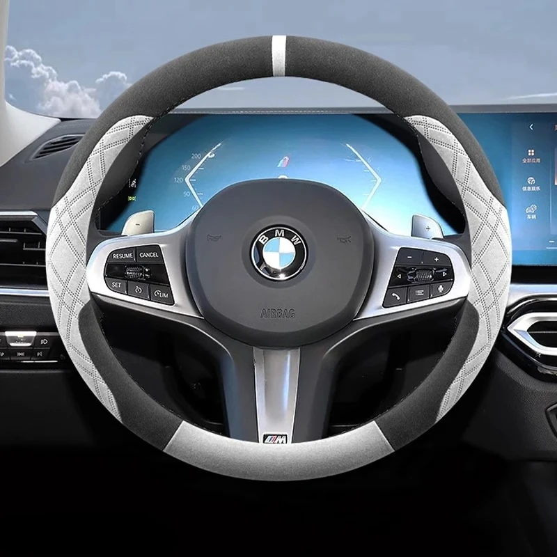 Замшевый кожаный чехол на руль автомобиля для BMW 1 3 4 5 серии i5 i4 Z4 X3 M5 M4 M440i M3 M2 M135 2025 Автоаксессуары
Замшевый кожаный чехол на руль автомобиля для BMW 1 3 4 5 серии i5 i4 Z4 X3 M5 M4 M440i M3 M2 M135 2025 Автоаксессуары