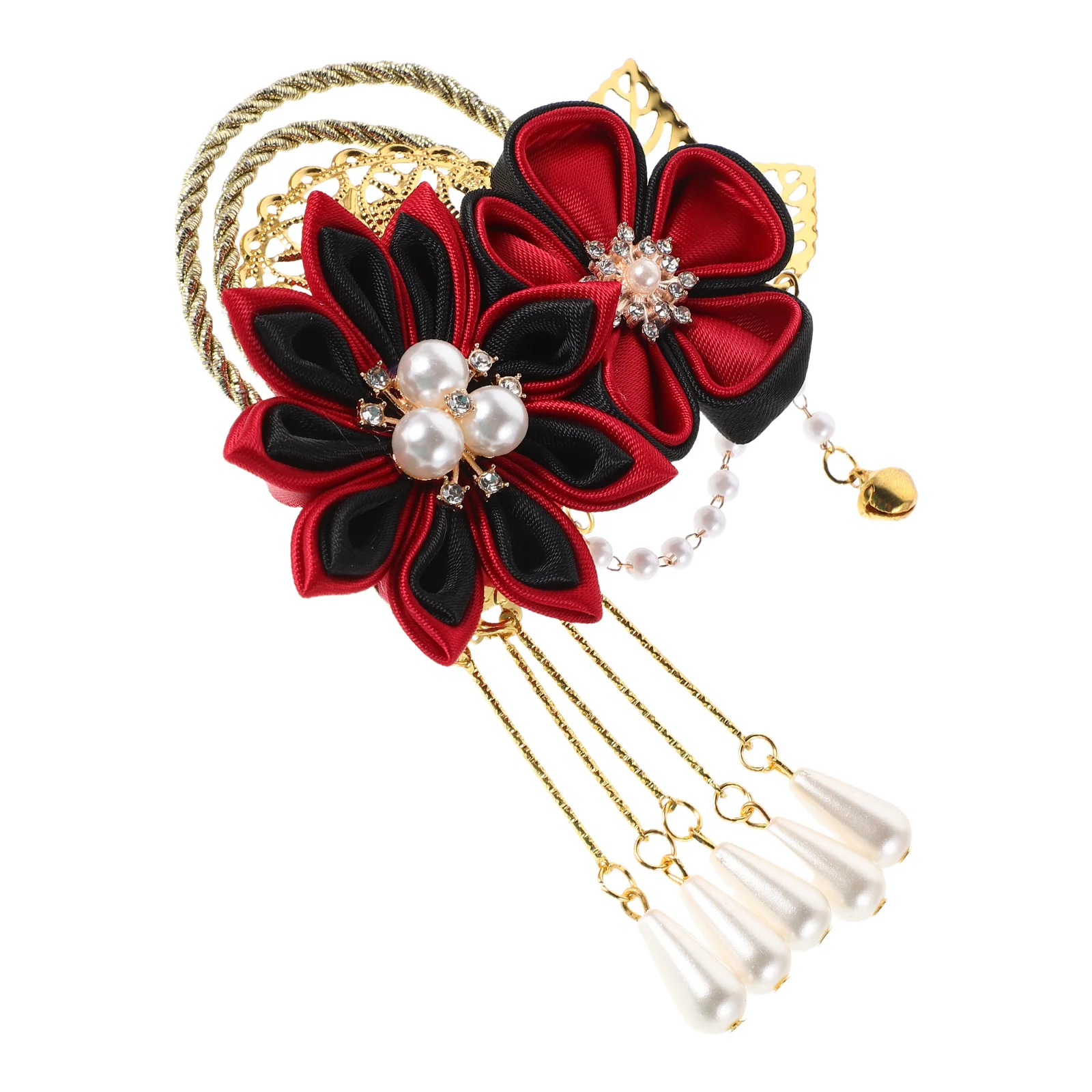 Vintage Floral Tassel Chinese Hairpin Side Clip for Hanfu Kimono Asian Style Costume Accessories Hair Hairpin Chinese Style
Vintage Floral Tassel Chinese Hairpin Side Clip for Hanfu Kimono Asian Style Costume Accessories Hair Hairpin Chinese Style