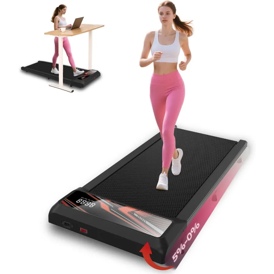 Compact UnderDesk Walking Treadmill Pad with Adjustable Incline for Home and Office Use 2.5HP LowNoise Motor with Remote Contro
Compact UnderDesk Walking Treadmill Pad with Adjustable Incline for Home and Office Use 2.5HP LowNoise Motor with Remote Contro