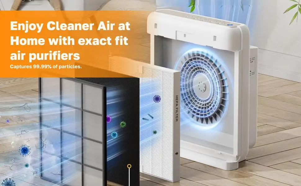 Durable HEPA Filter Replacement Pack Air Purifier Filter for Coway AP1512HH Allergy Care Vacuum
Durable HEPA Filter Replacement Pack Air Purifier Filter for Coway AP1512HH Allergy Care Vacuum