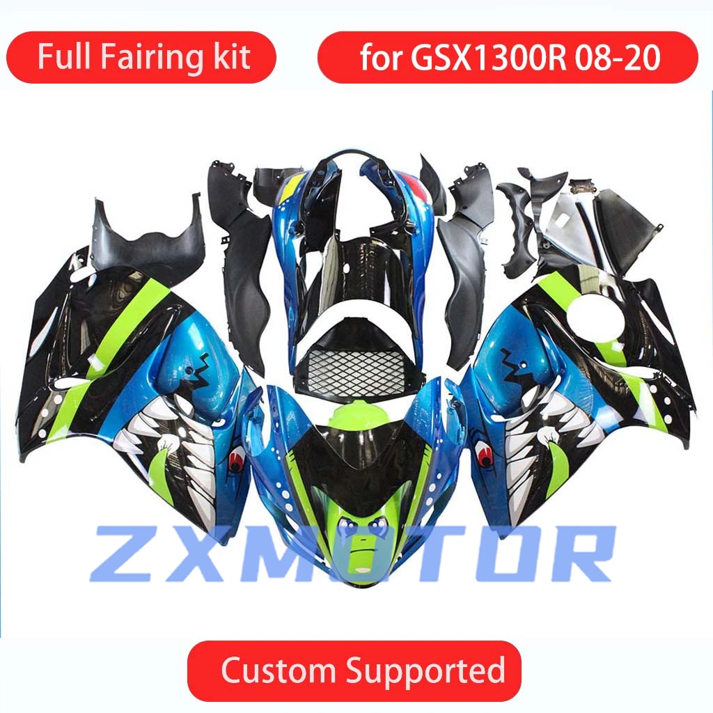 Комплект обтекателей для мотоцикла GSX1300R 2008-2020 годов выпуска, неоригинальный комплект обтекателей
Комплект обтекателей для мотоцикла GSX1300R 2008-2020 годов выпуска, неоригинальный комплект обтекателей