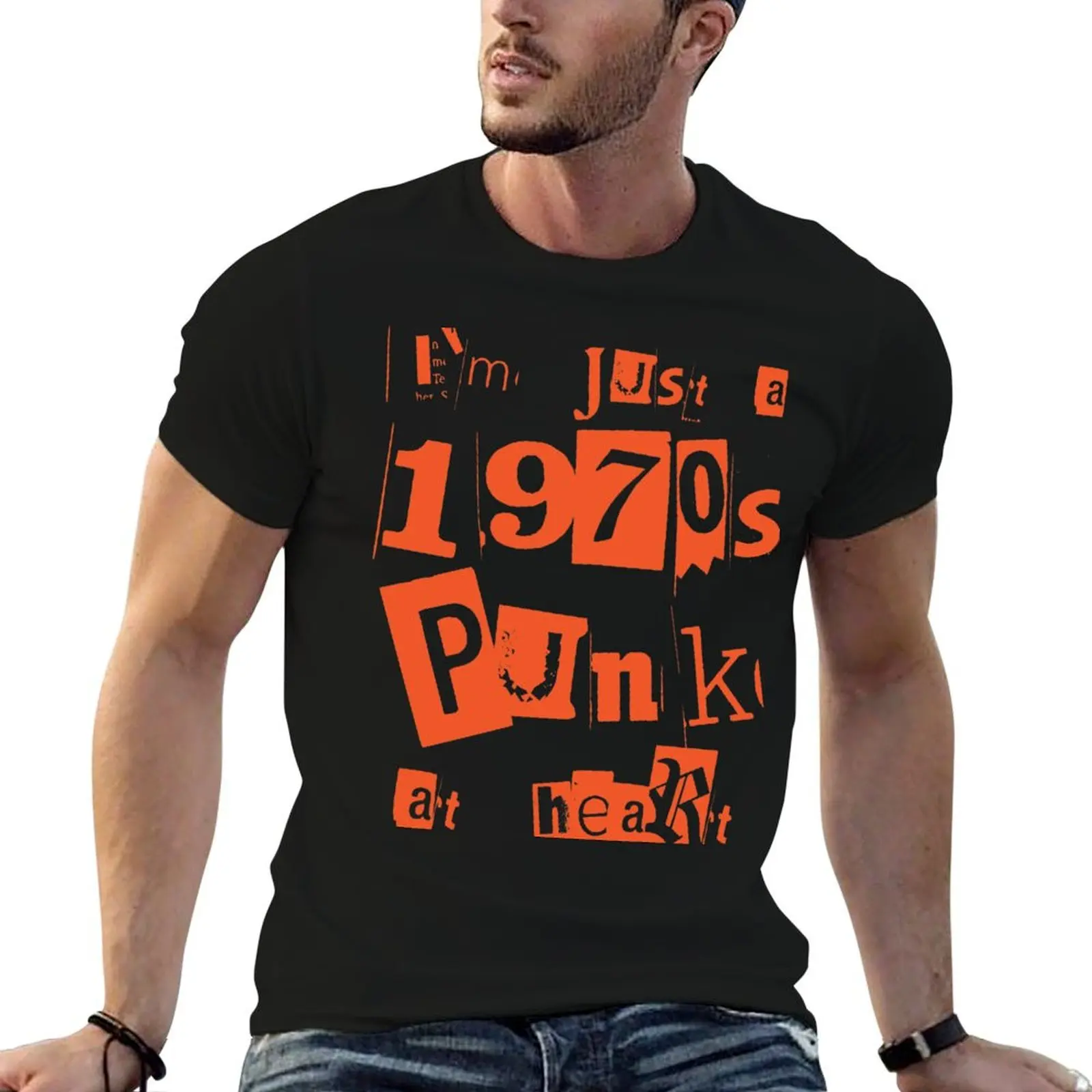 I'm Just A 1970s Punk at heart (red) T-Shirt man graphic t shirt t shirts for man pack white t shirts for man cotton T-shirt
I'm Just A 1970s Punk at heart (red) T-Shirt man graphic t shirt t shirts for man pack white t shirts for man cotton T-shirt