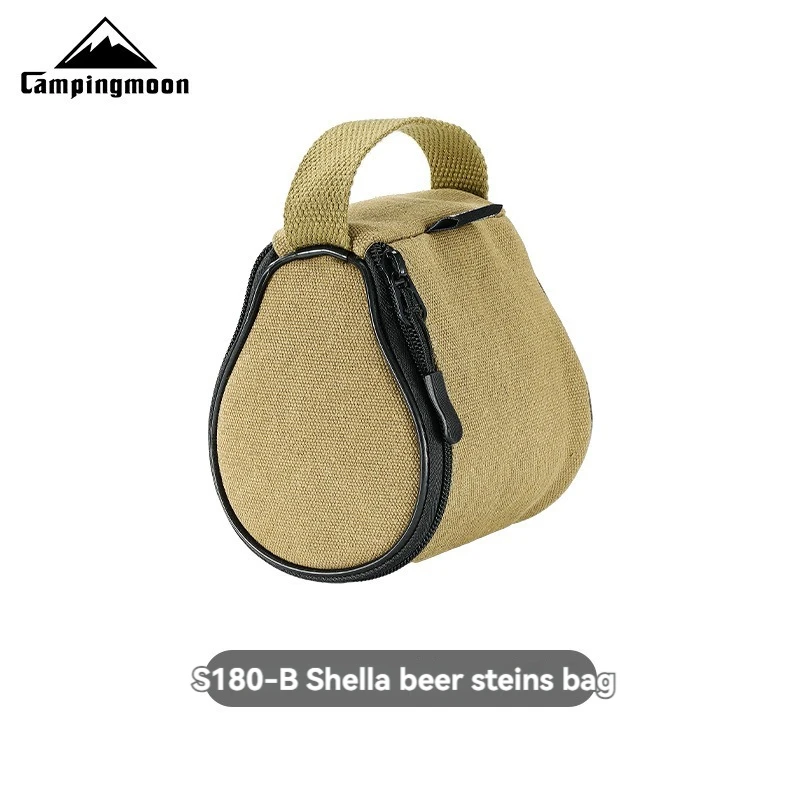 CAMPINGMOON S180-B Снежная кружка-чаша для улицы, портативная, из холста, для кофе и пива, с сумкой для хранения
CAMPINGMOON S180-B Снежная кружка-чаша для улицы, портативная, из холста, для кофе и пива, с сумкой для хранения