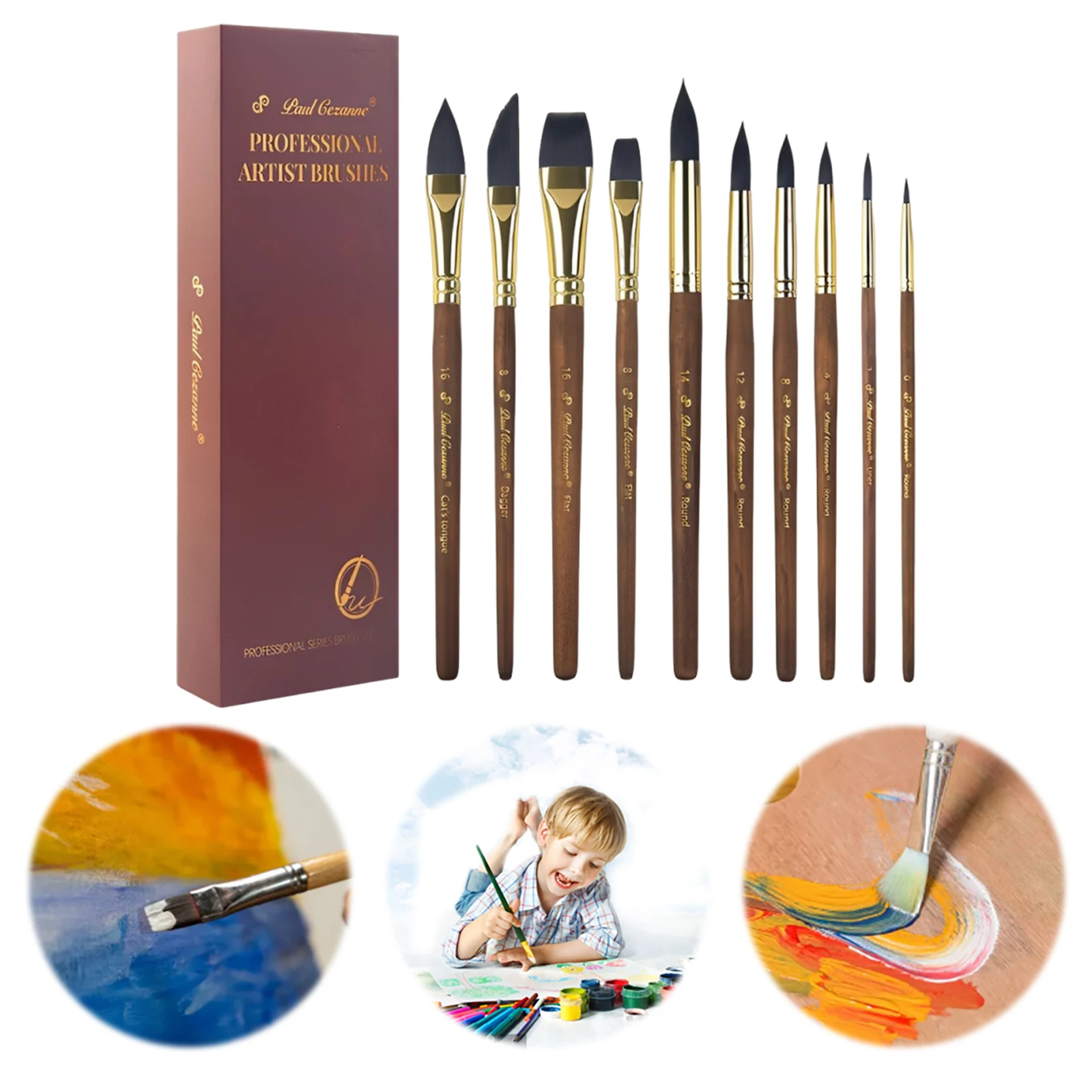10Pcs Wash Art Brushes with Pocket Oil Painting Flat Pen Set Watercolor Painting Brush Set For Acrylic & Watercolor Drawing
10Pcs Wash Art Brushes with Pocket Oil Painting Flat Pen Set Watercolor Painting Brush Set For Acrylic & Watercolor Drawing