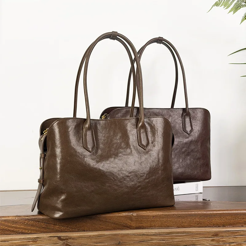 Новый винтажный кожаный портфель — унисекс, вместительная деловая дорожная сумка, многофункциональная роскошная сумка-тоут через плечо
Новый винтажный кожаный портфель — унисекс, вместительная деловая дорожная сумка, многофункциональная роскошная сумка-тоут через плечо