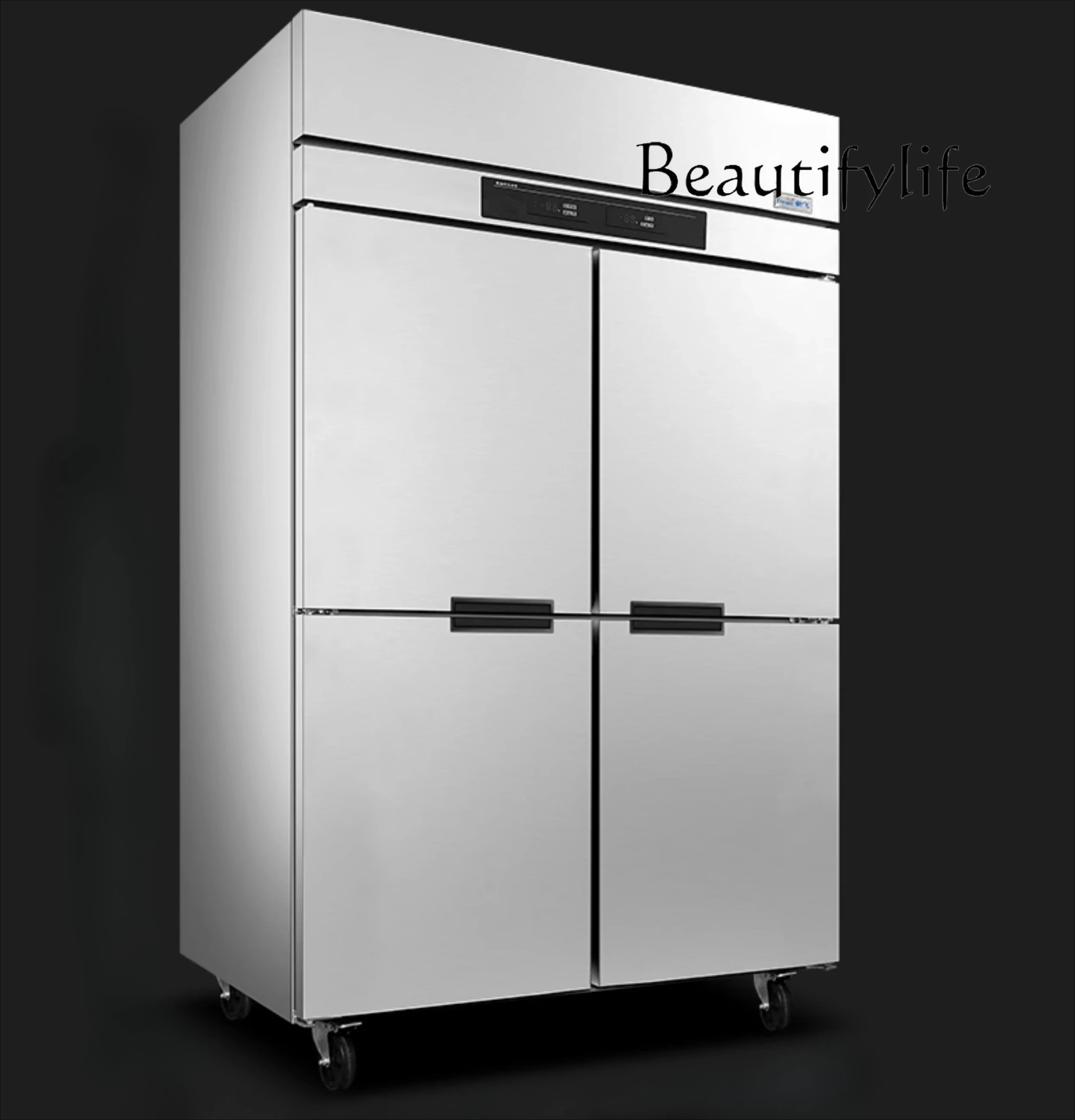 Four-door refrigerator commercial kitchen air-cooled frost-free dual-temperature dual-purpose vertical frozen fresh-keeping
Four-door refrigerator commercial kitchen air-cooled frost-free dual-temperature dual-purpose vertical frozen fresh-keeping