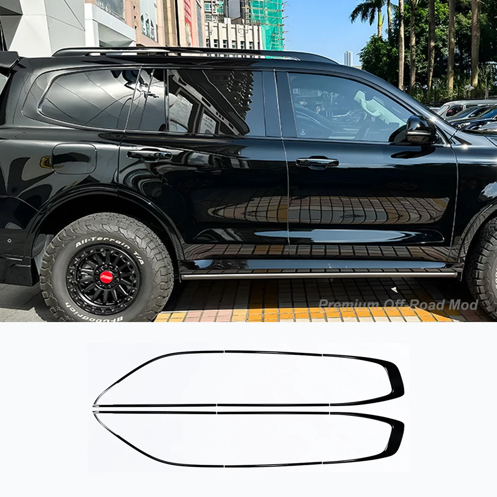 Applicable for 2022-2026 WEY Tank 500 modified Black Warrior window trim and B-pillar trim Modification parts
Applicable for 2022-2026 WEY Tank 500 modified Black Warrior window trim and B-pillar trim Modification parts