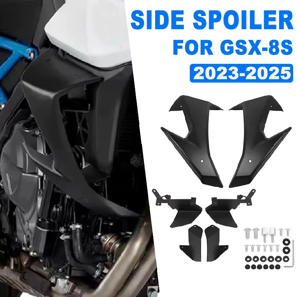 GSX-8S Motorcycle Front Side Downforce Spoiler For Suzuki GSX8S GSX 8S 2023-2025 Winglet Frontal Sport Naked Aerodynamic Wing
GSX-8S Motorcycle Front Side Downforce Spoiler For Suzuki GSX8S GSX 8S 2023-2025 Winglet Frontal Sport Naked Aerodynamic Wing